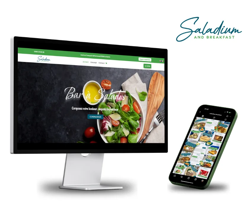 Configurateur e-commerce Saladium