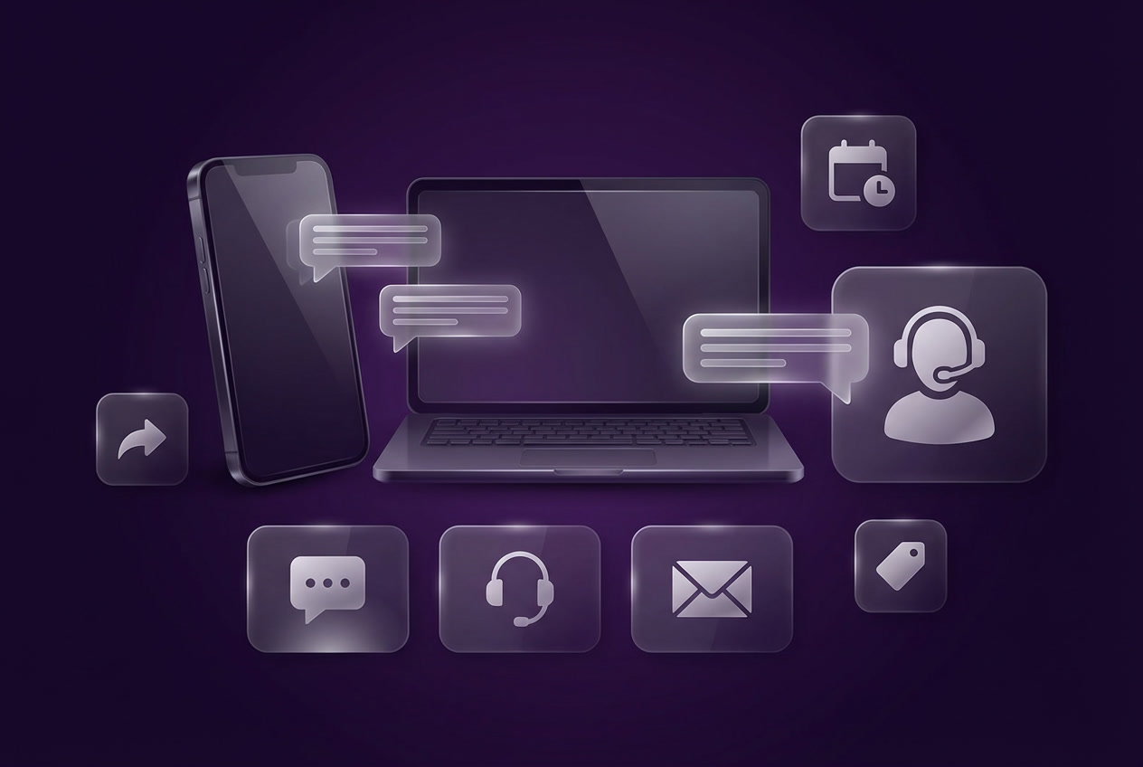 Assistant client multicanal