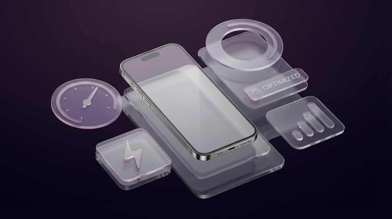 Site rapide sur mobile