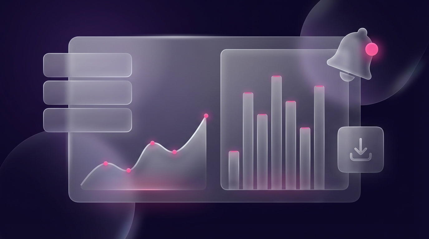 Reporting & Tableaux de bord