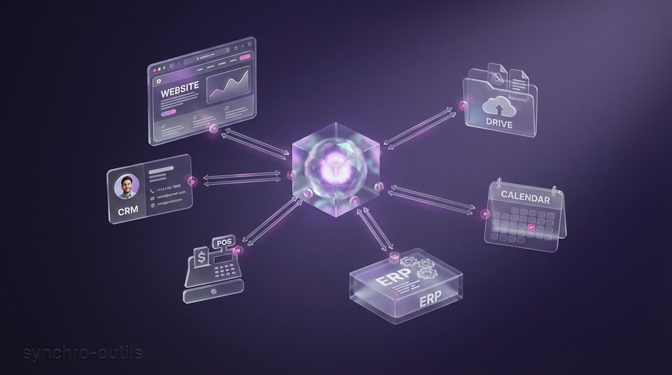 Synchronisation d'outils